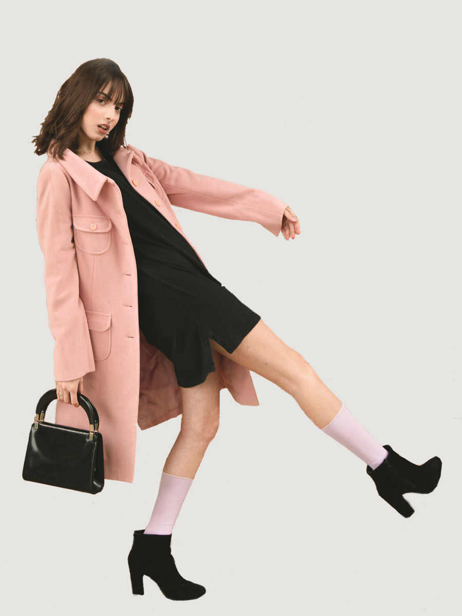 Wool Blend Coat
