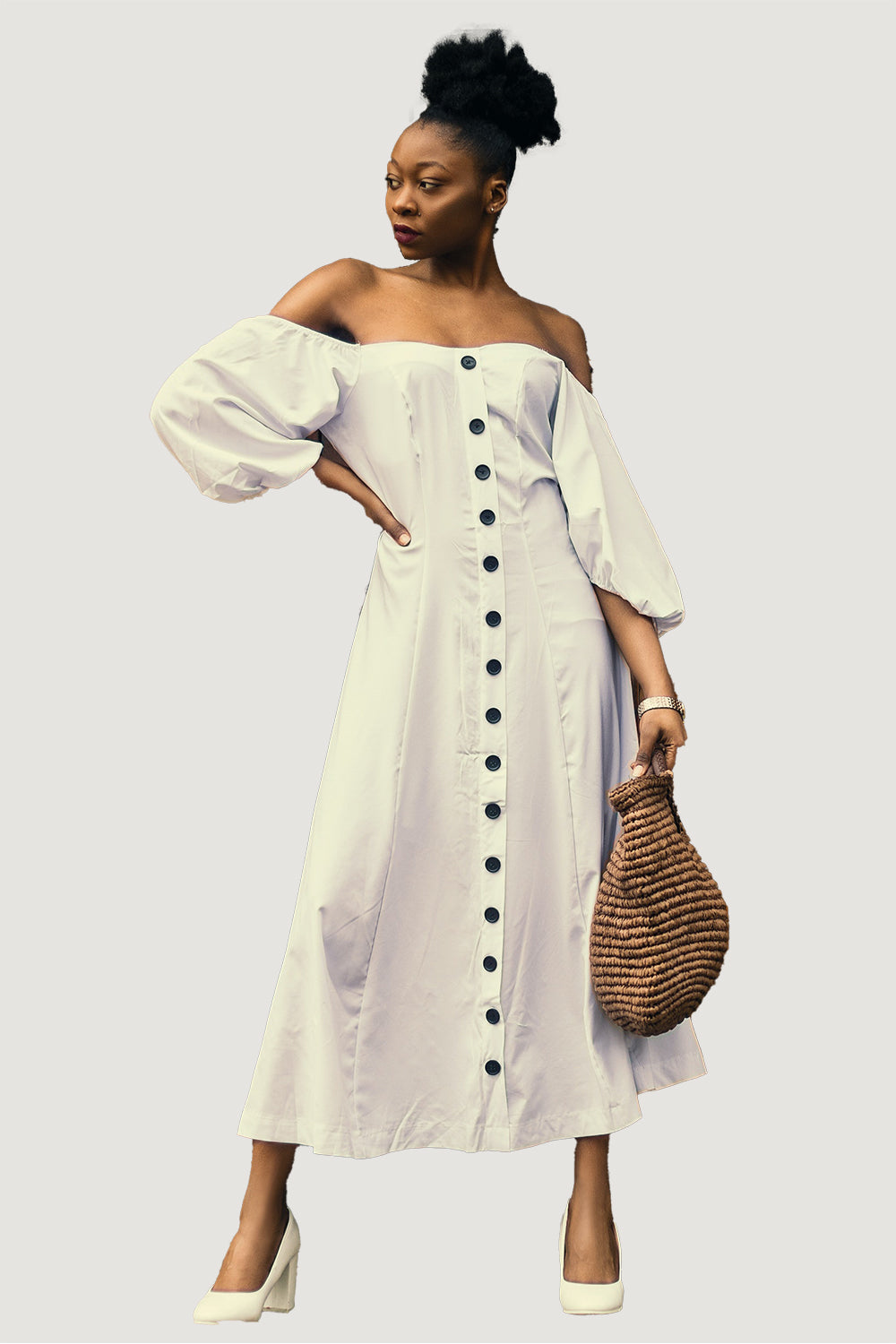 Puff Sleeve Dress
