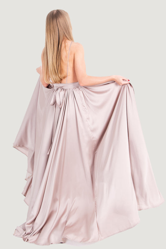 A-line Lyocell Blend Dress