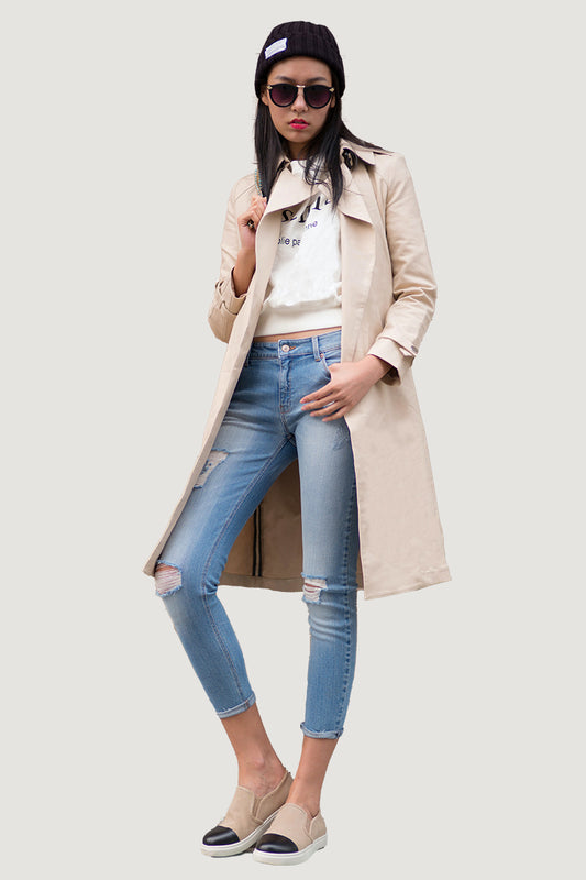 Slim High Ankle Jeans